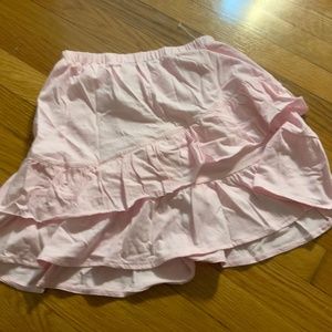 Pink frilly skirt for girls